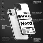 nerd white label glass case for samsung galaxy a51 image-4