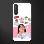 netflix and chill glass case for oppo reno 3 pro image