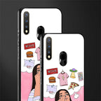 netflix and chill glass case for vivo u20 image-2