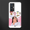 netflix and chill glass case for vivo x70 pro plus image