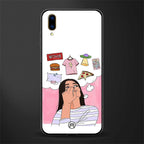 netflix and chill glass case for vivo v11 pro image