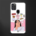 netflix and chill glass case for samsung galaxy a21s image