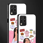 netflix and chill back phone cover | glass case for samsung galaxy m33 5g