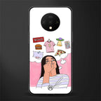 netflix and chill glass case for oneplus 7t image