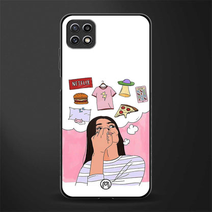 netflix and chill back phone cover | glass case for samsung galaxy f42