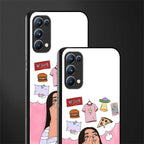 netflix and chill back phone cover | glass case for oppo reno 5