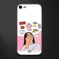 netflix and chill glass case for iphone se 2020 image