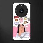 netflix and chill back phone cover | glass case for realme 11 pro 5g