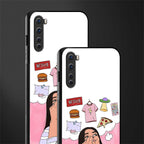 netflix and chill glass case for oneplus nord ac2001 image-2