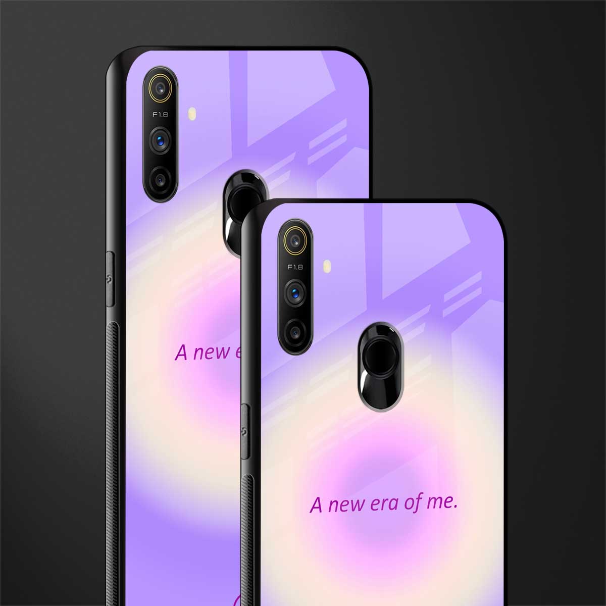 new era glass case for realme narzo 10a image-2