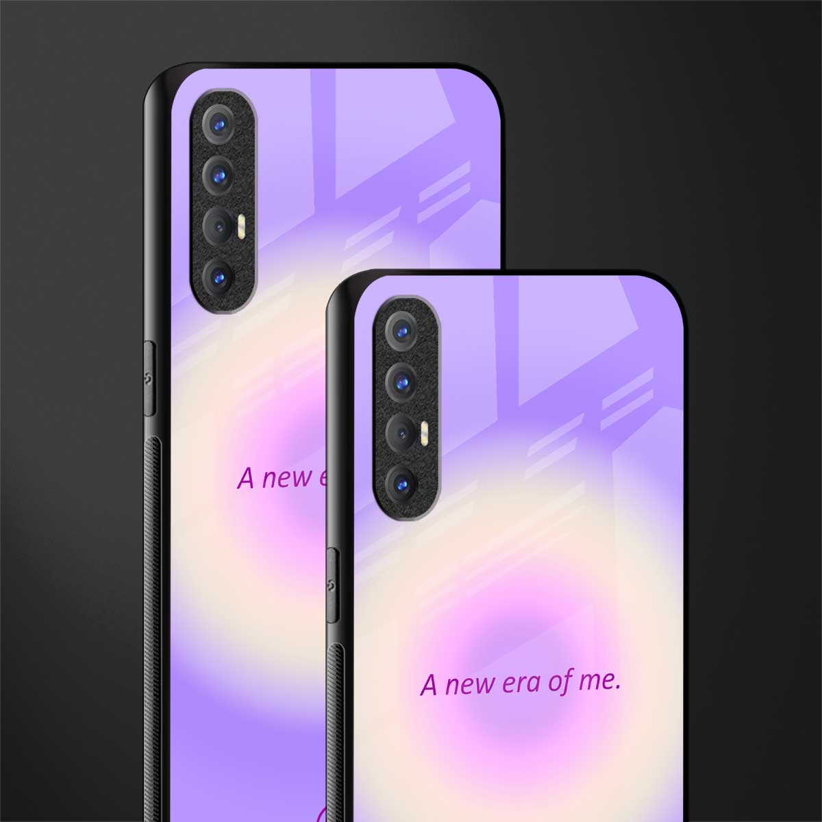 new era glass case for oppo reno 3 pro image-2