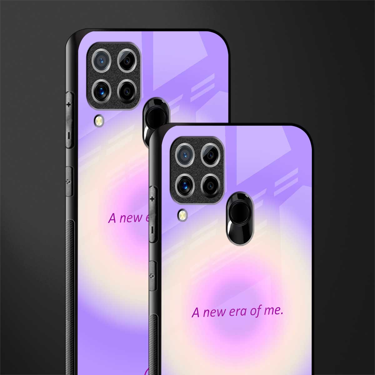 new era glass case for realme c15 image-2