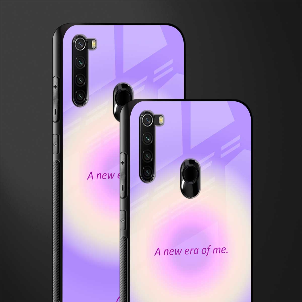 new era glass case for redmi note 8 image-2