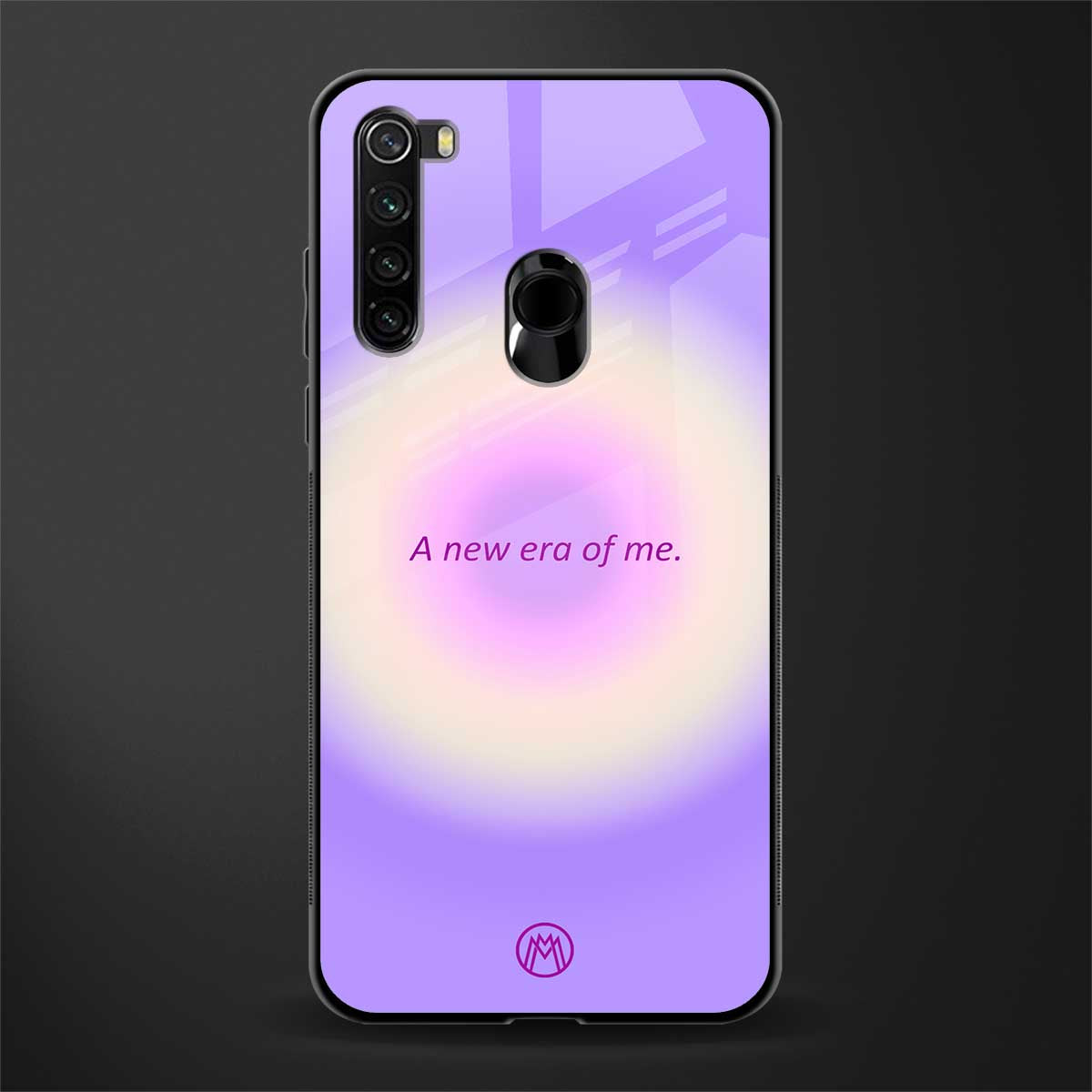 new era glass case for redmi note 8 image