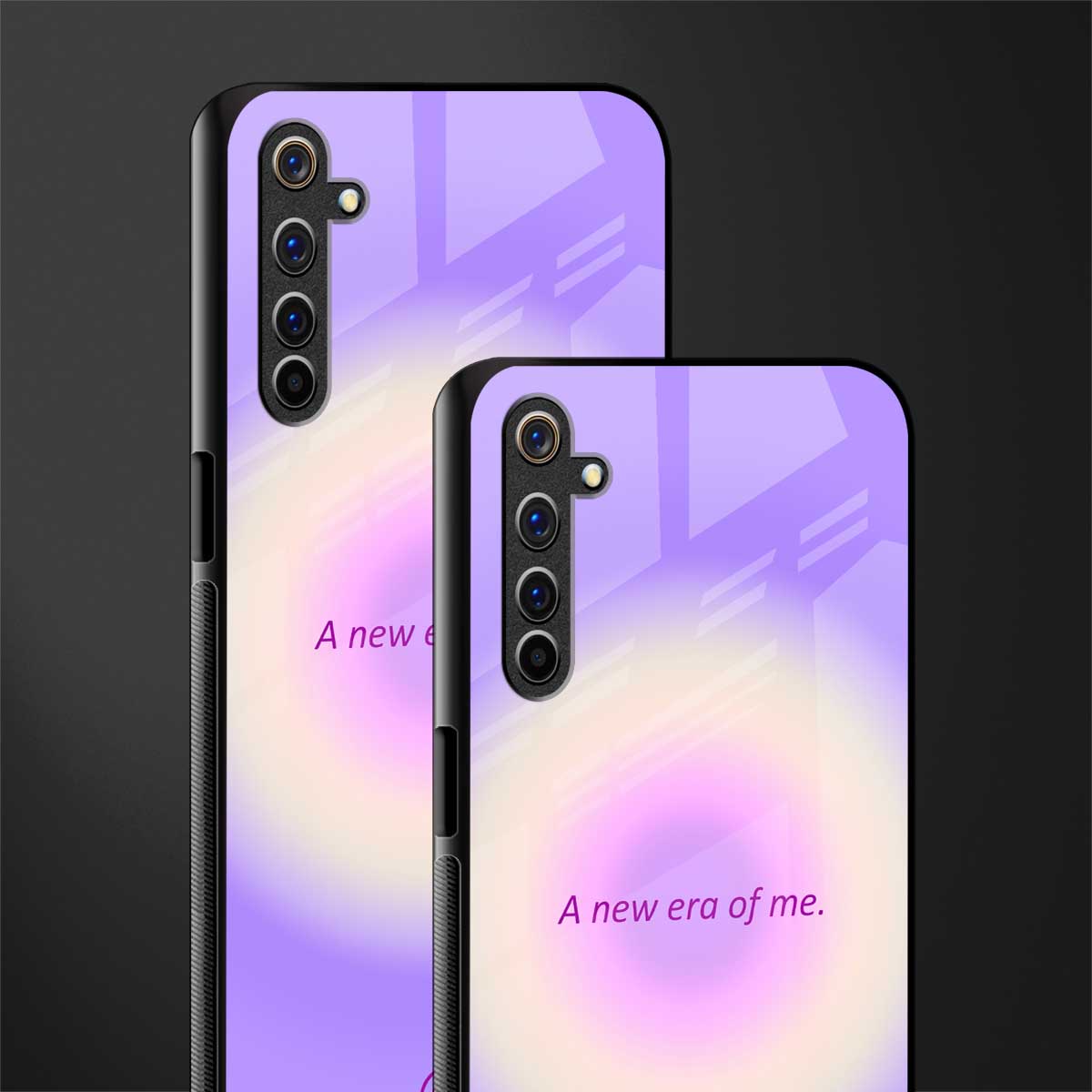 new era glass case for realme 6i image-2