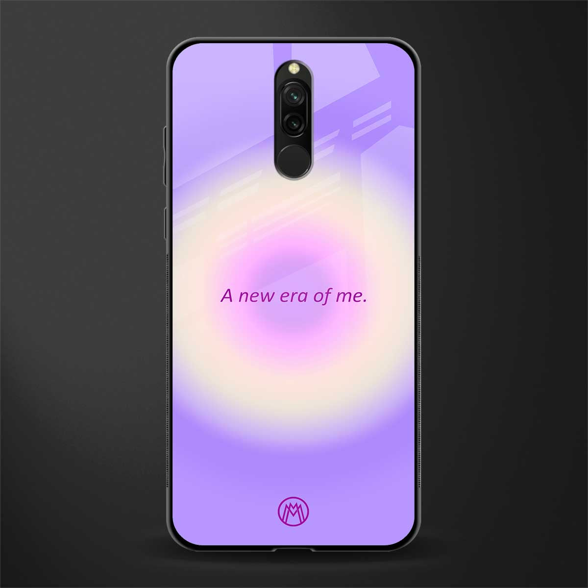 new era glass case for redmi 8 image