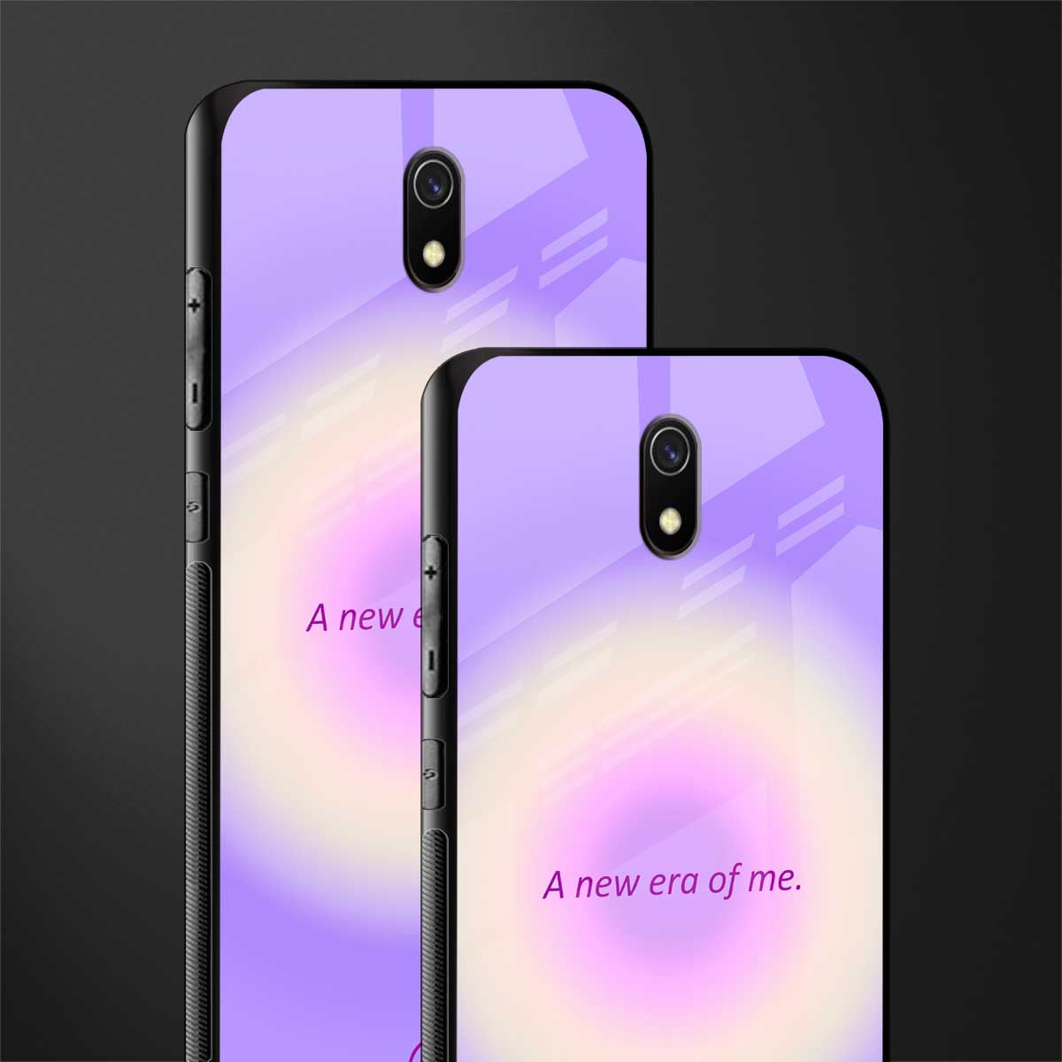 new era glass case for redmi 8a image-2