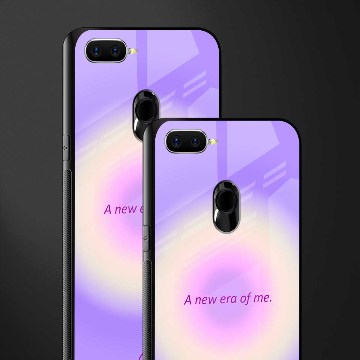 new era glass case for oppo a7 image-2