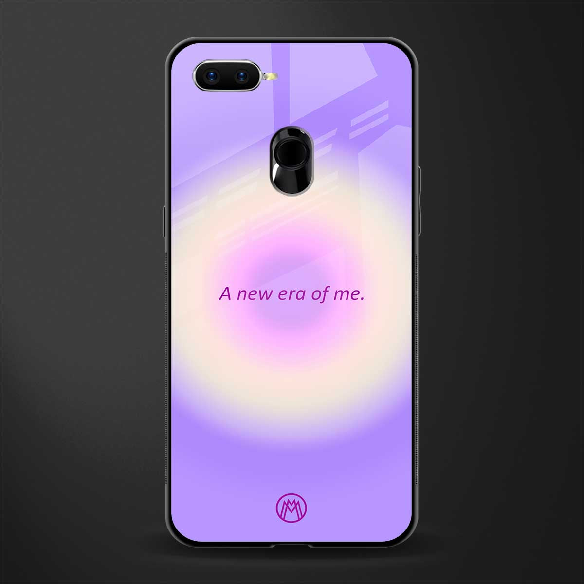new era glass case for oppo a7 image