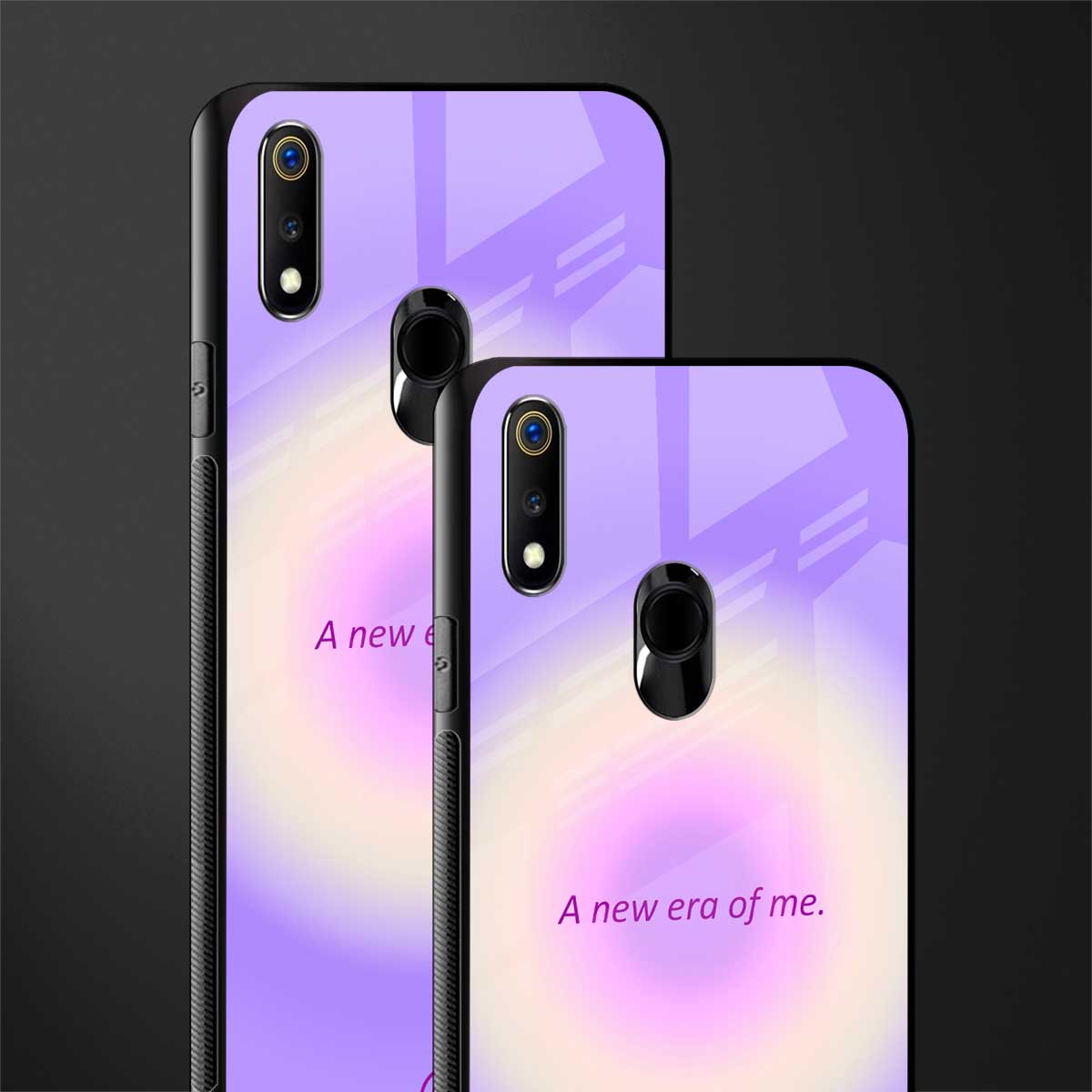 new era glass case for realme 3 pro image-2