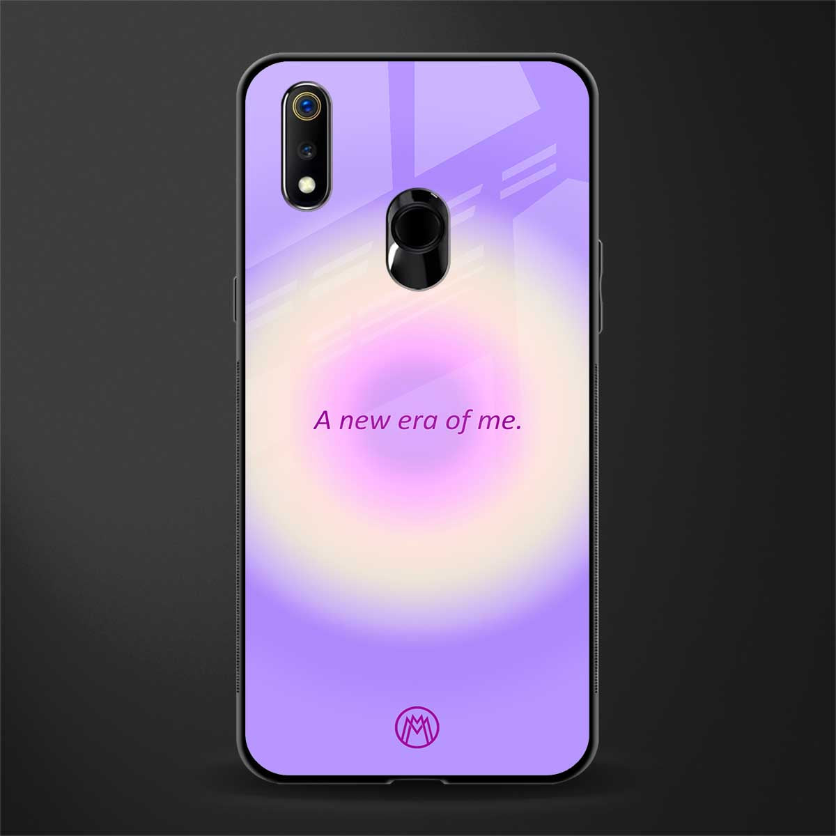 new era glass case for realme 3 image