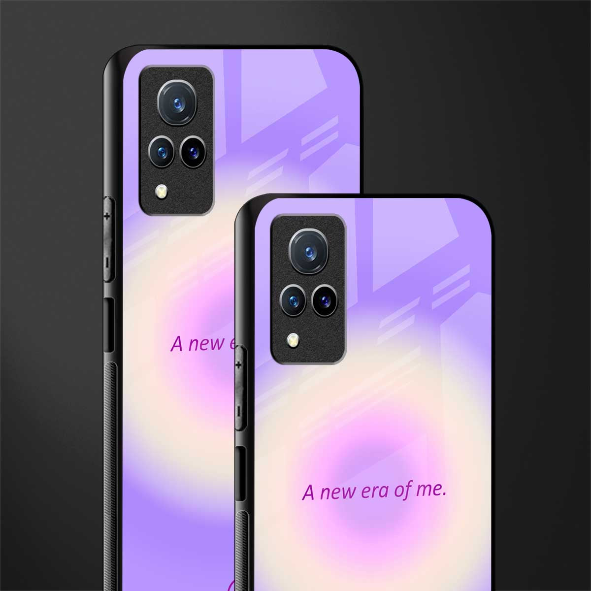 new era glass case for vivo v21 5g image-2