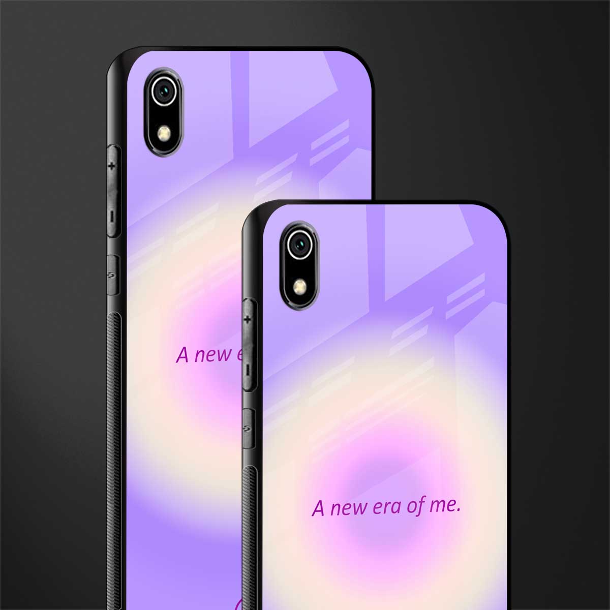 new era glass case for redmi 7a image-2