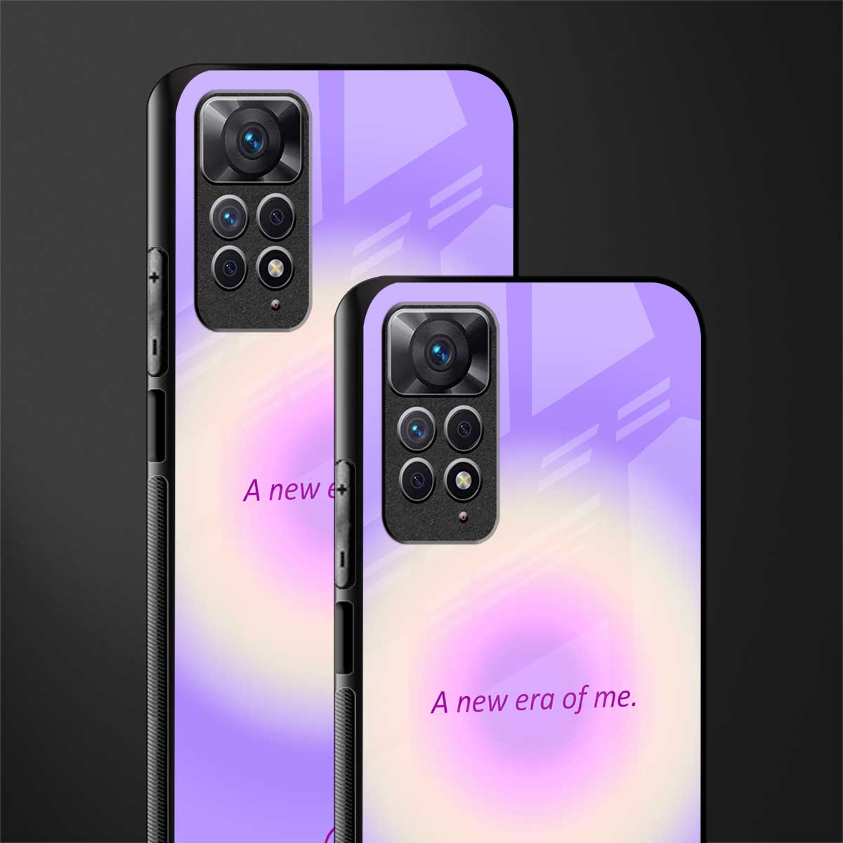 new era glass case for redmi note 11 pro image-2