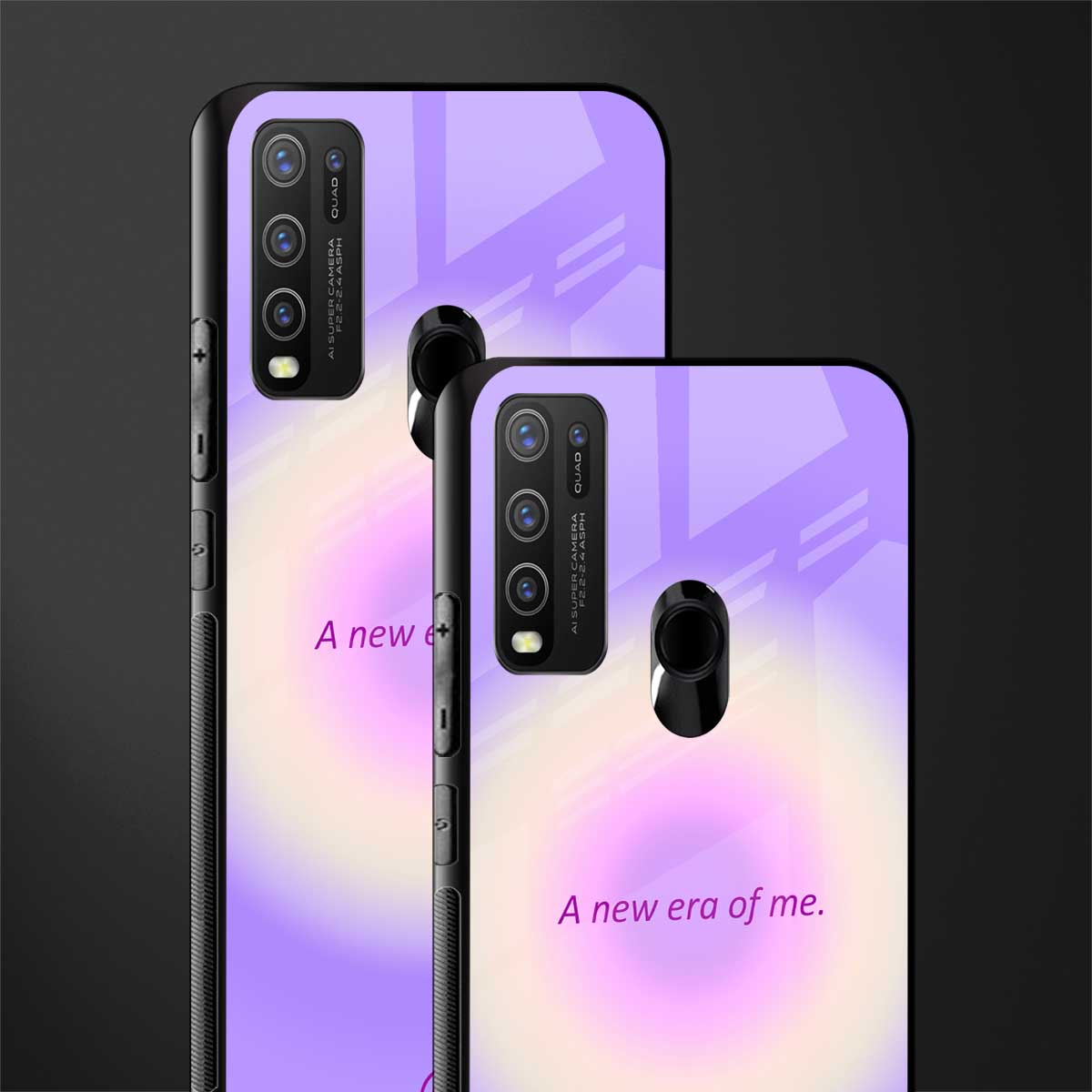 new era glass case for vivo y50 image-2