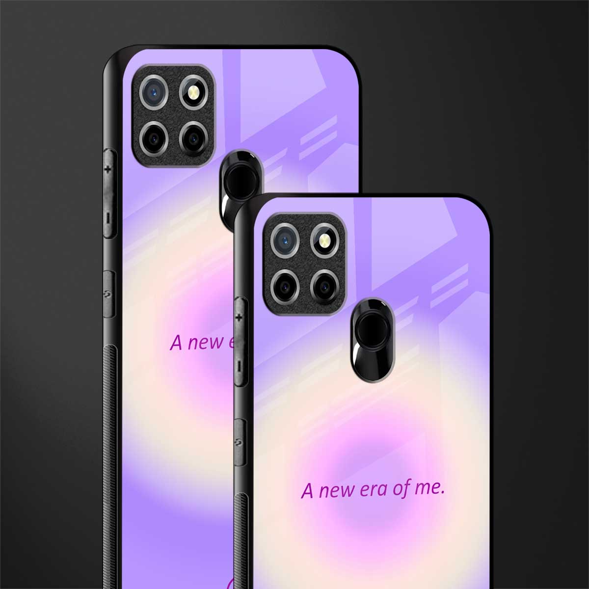 new era glass case for realme narzo 30a image-2