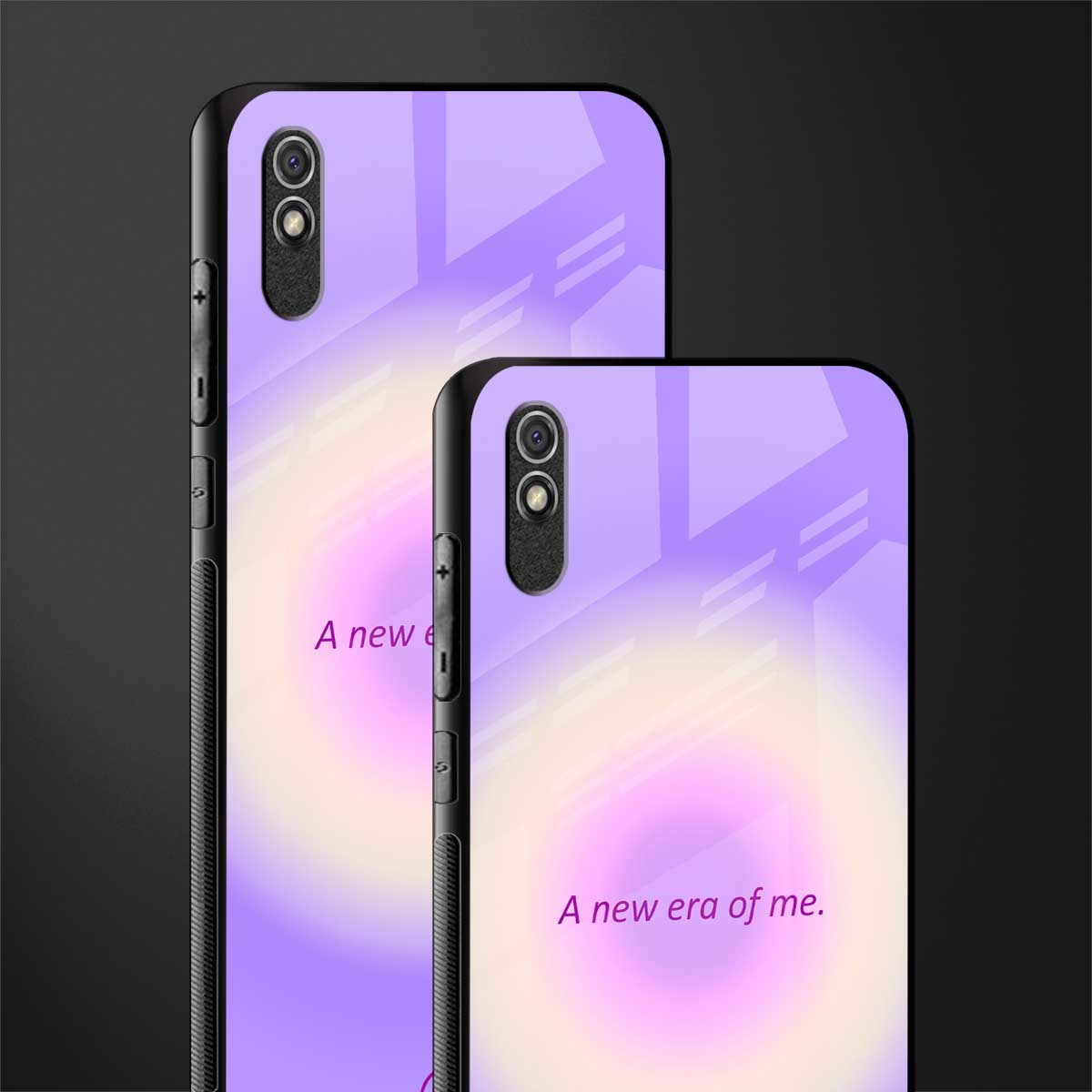 new era glass case for redmi 9i image-2