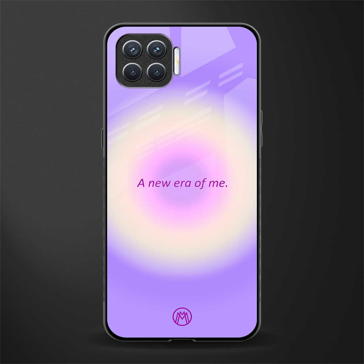 new era glass case for oppo f17 pro image