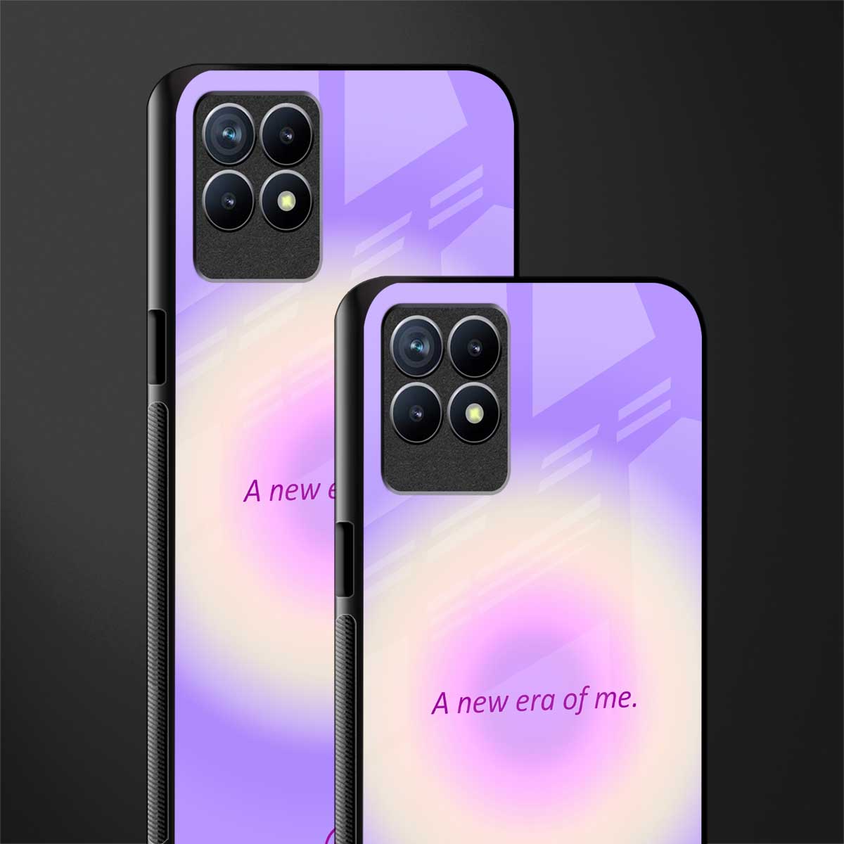 new era glass case for realme 8i image-2