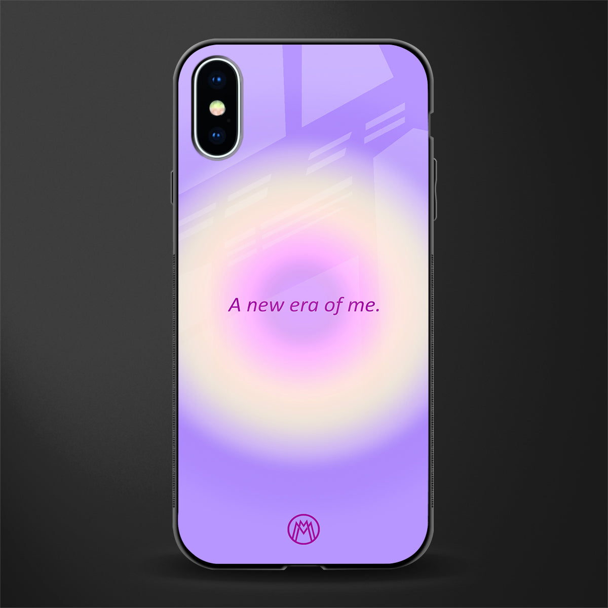 new era glass case for iphone xs image