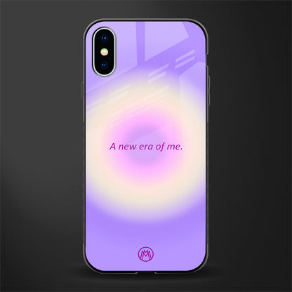 new era glass case for iphone xs image