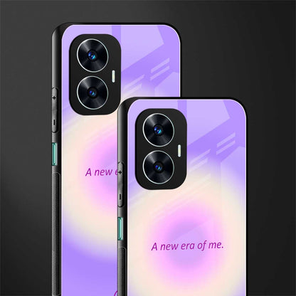 new era back phone cover | glass case for realme c55