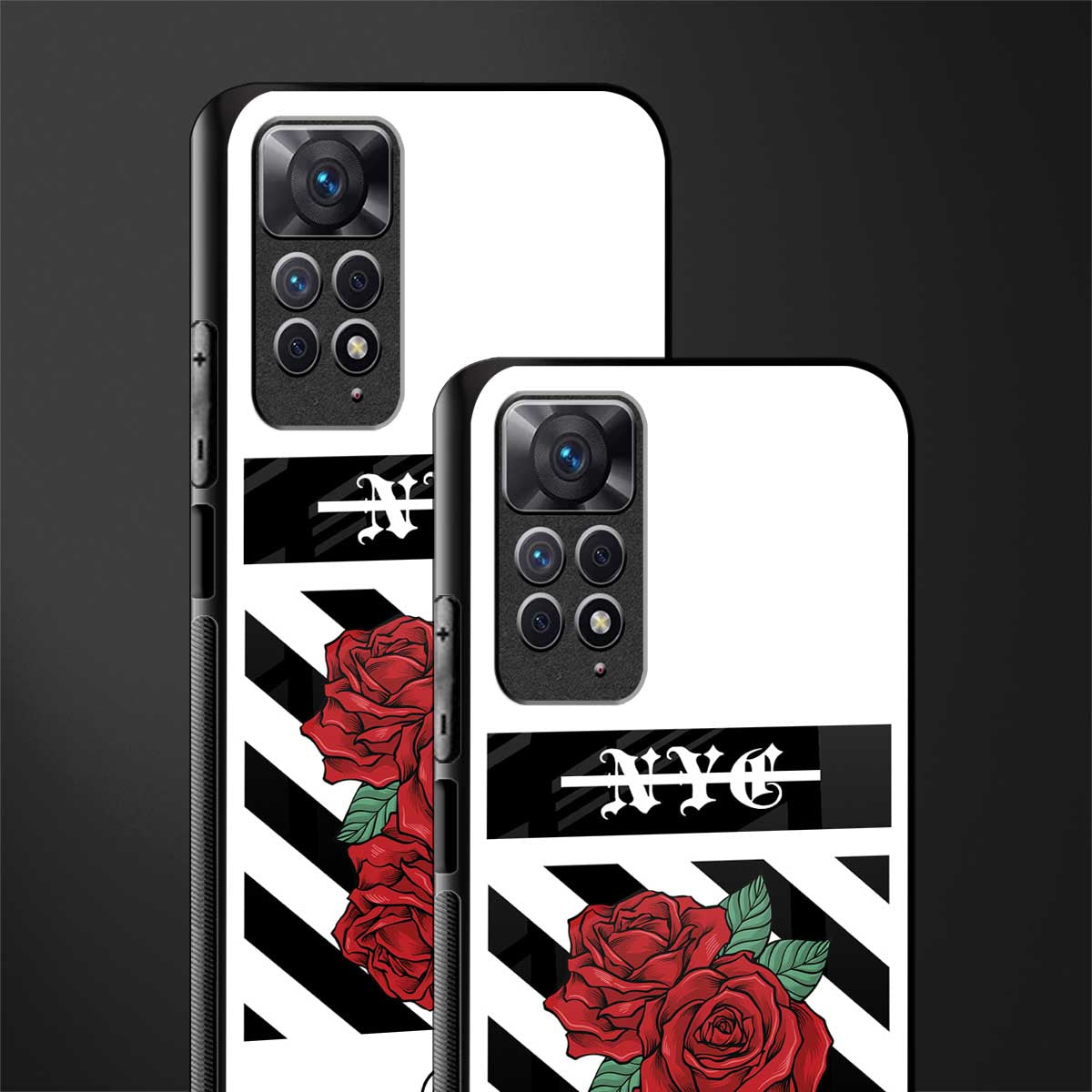 new york city back phone cover | glass case for redmi note 11 pro plus 4g/5g