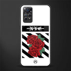 new york city back phone cover | glass case for redmi note 11 pro plus 4g/5g