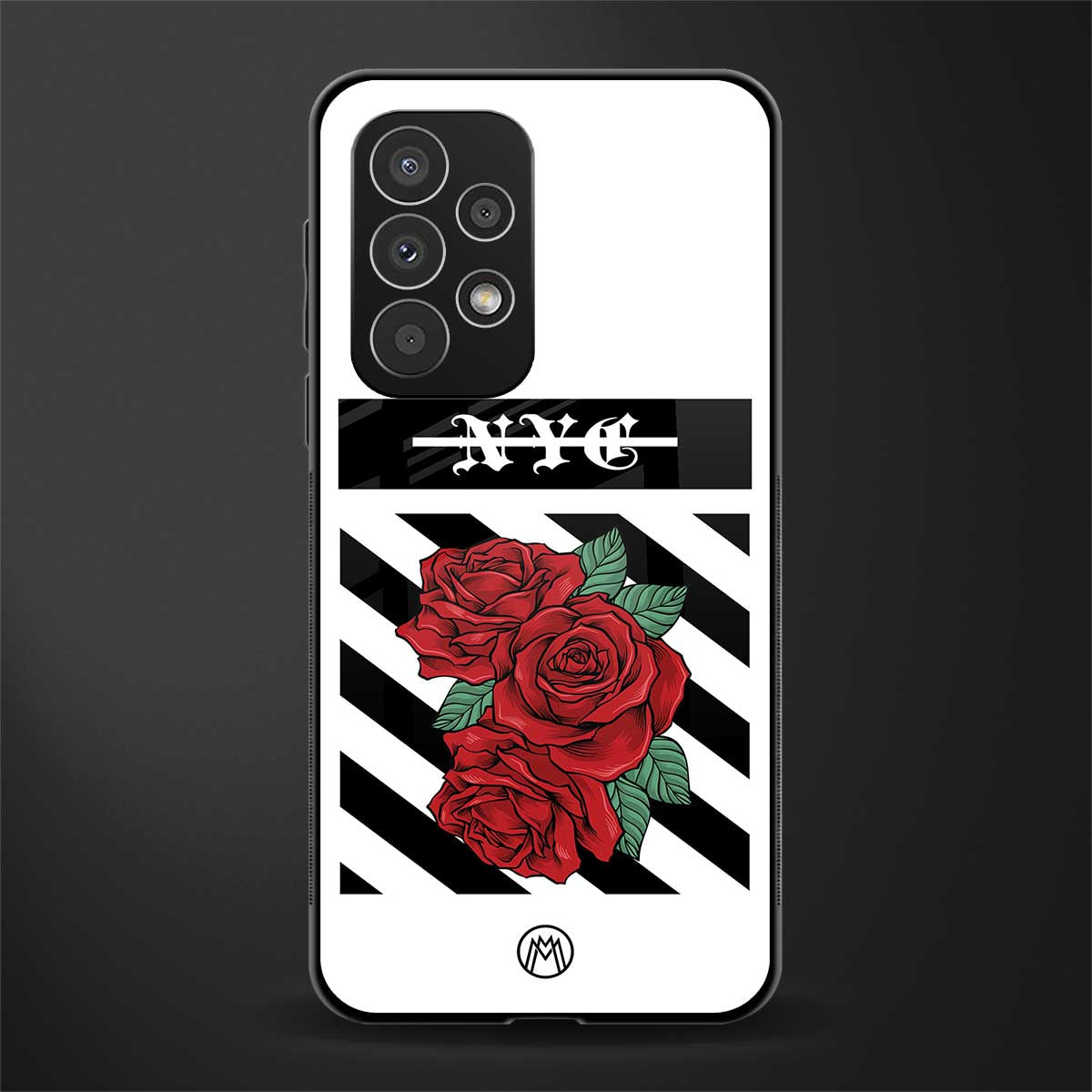 new york city back phone cover | glass case for samsung galaxy a73 5g