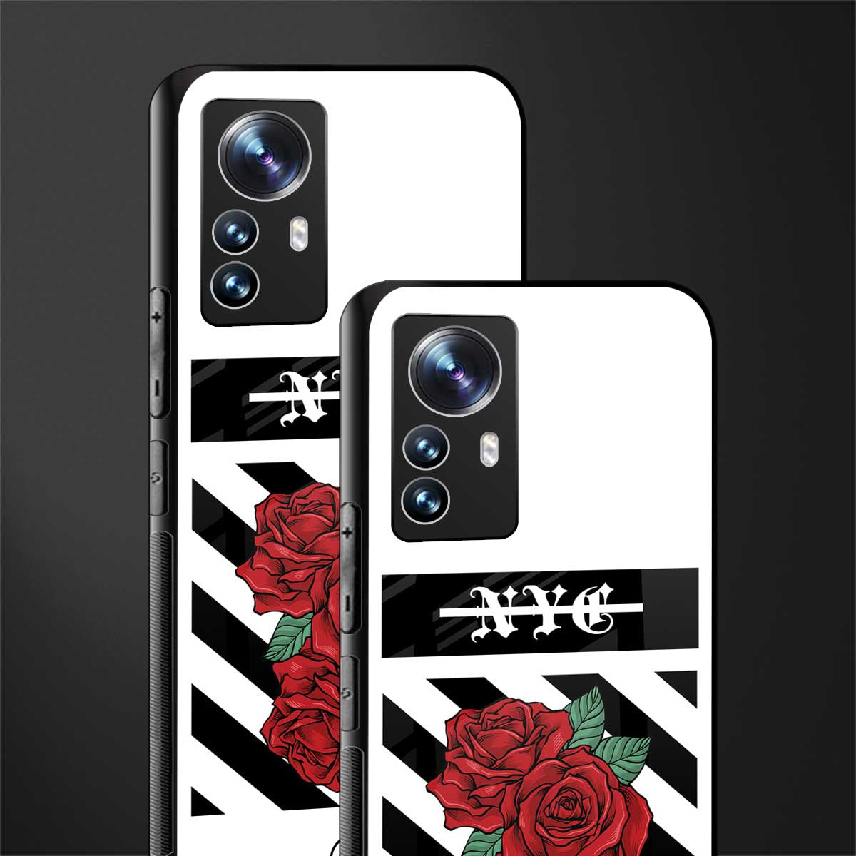 new york city back phone cover | glass case for xiaomi 12 pro