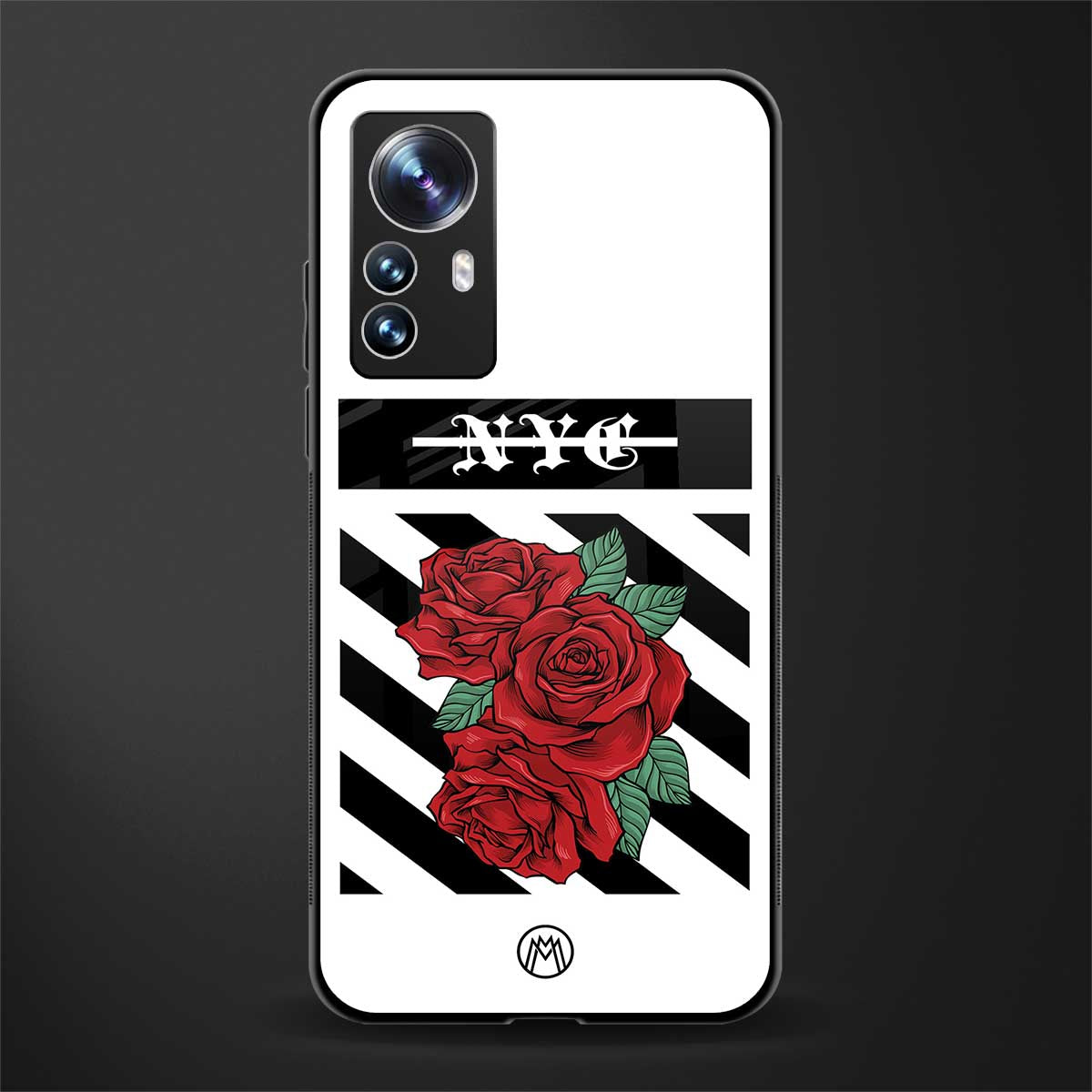 new york city back phone cover | glass case for xiaomi 12 pro