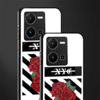 new york city back phone cover | glass case for vivo y35 4g