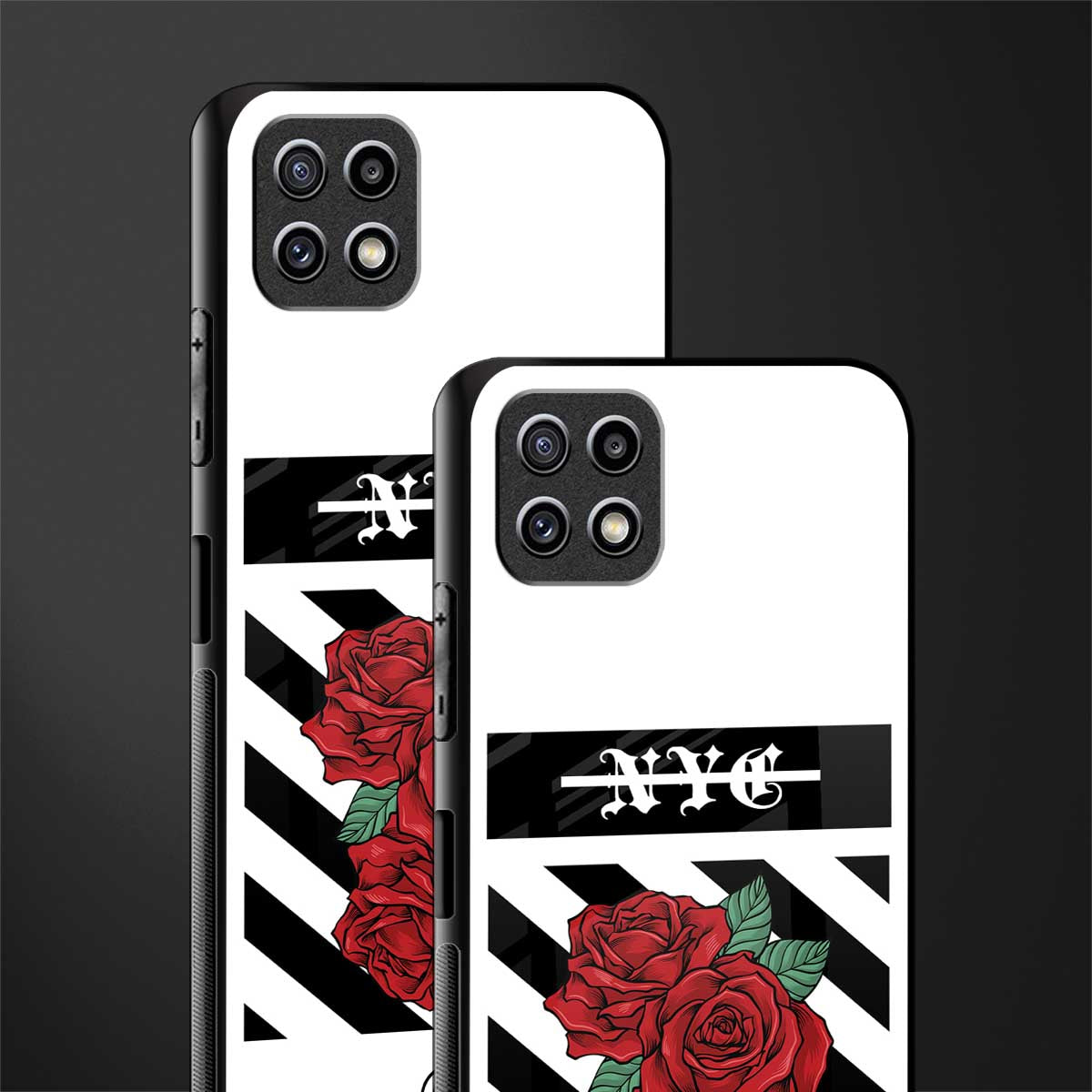 new york city back phone cover | glass case for samsung galaxy f42