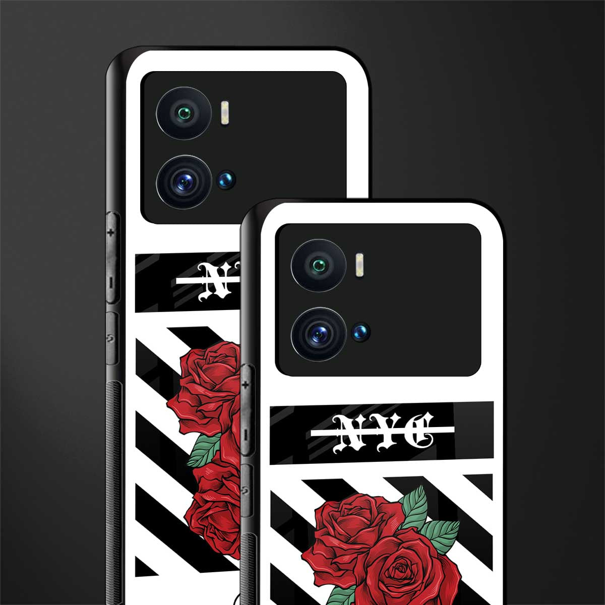 new york city back phone cover | glass case for iQOO 9 Pro