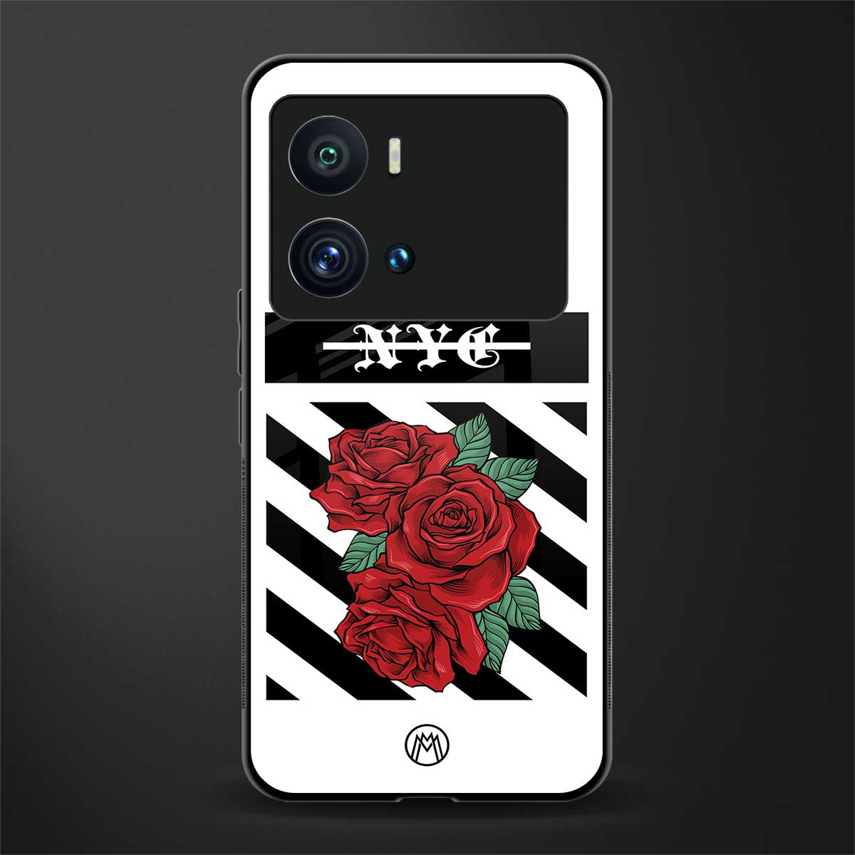 new york city back phone cover | glass case for iQOO 9 Pro