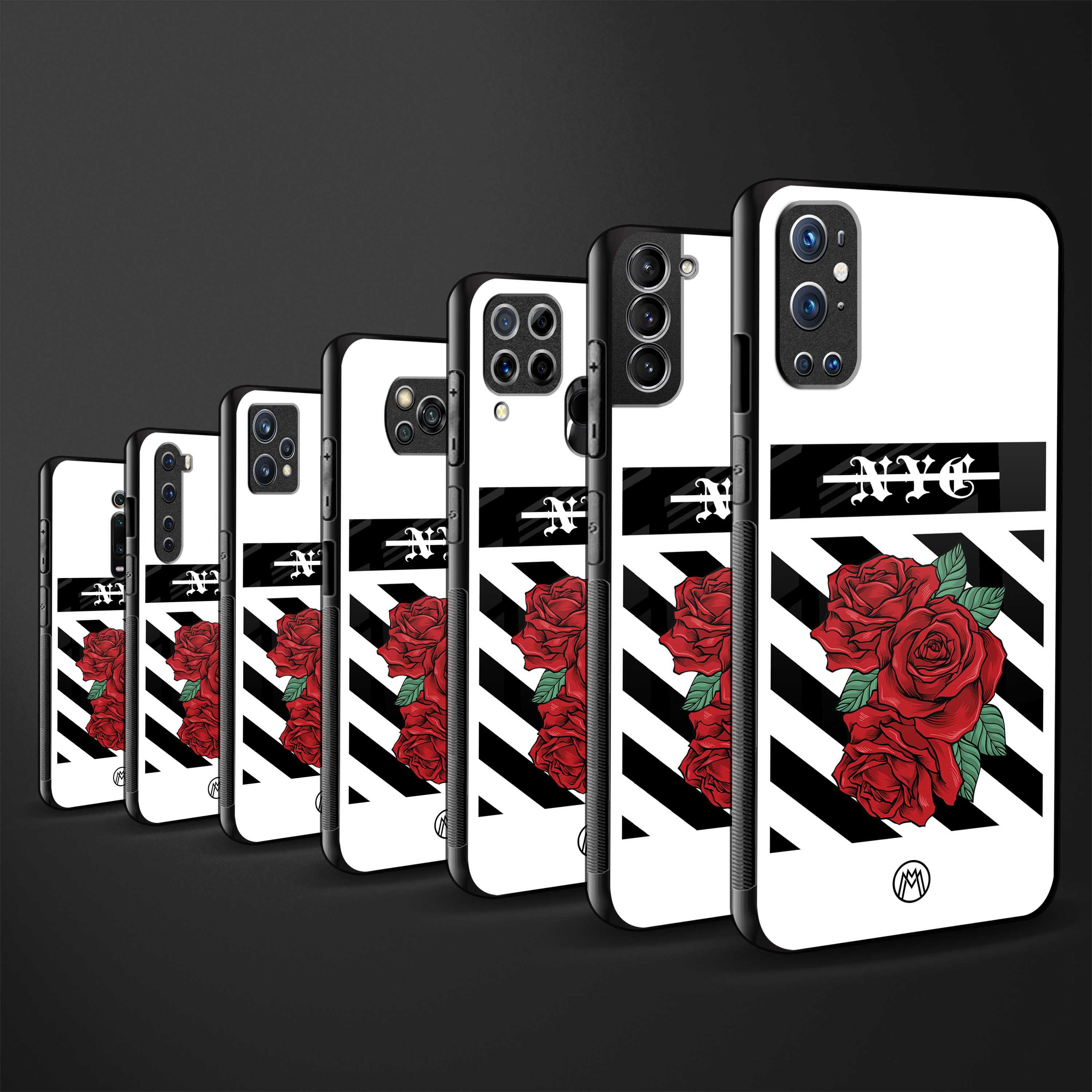 new york city back phone cover | glass case for redmi note 11 pro plus 4g/5g