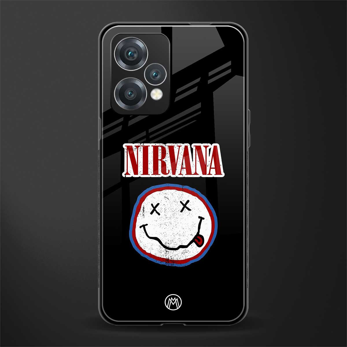 nirvana back phone cover | glass case for realme 9 pro 5g