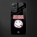 nirvana back phone cover | glass case for redmi note 11 pro plus 4g/5g