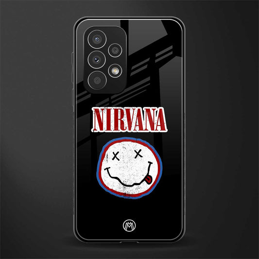 nirvana back phone cover | glass case for samsung galaxy a23