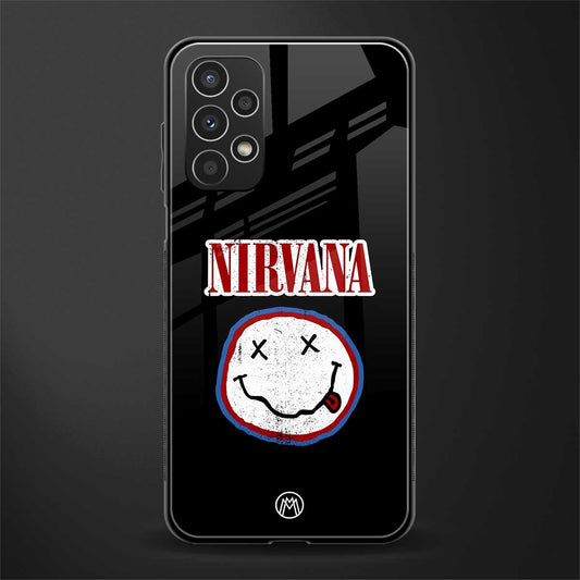 nirvana back phone cover | glass case for samsung galaxy a13 4g